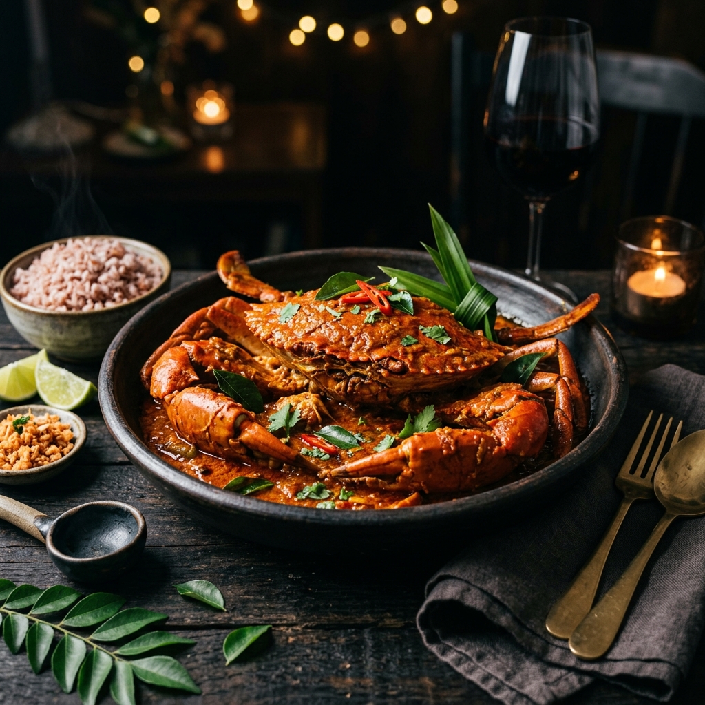 Jaffna Lagoon Crab Curry