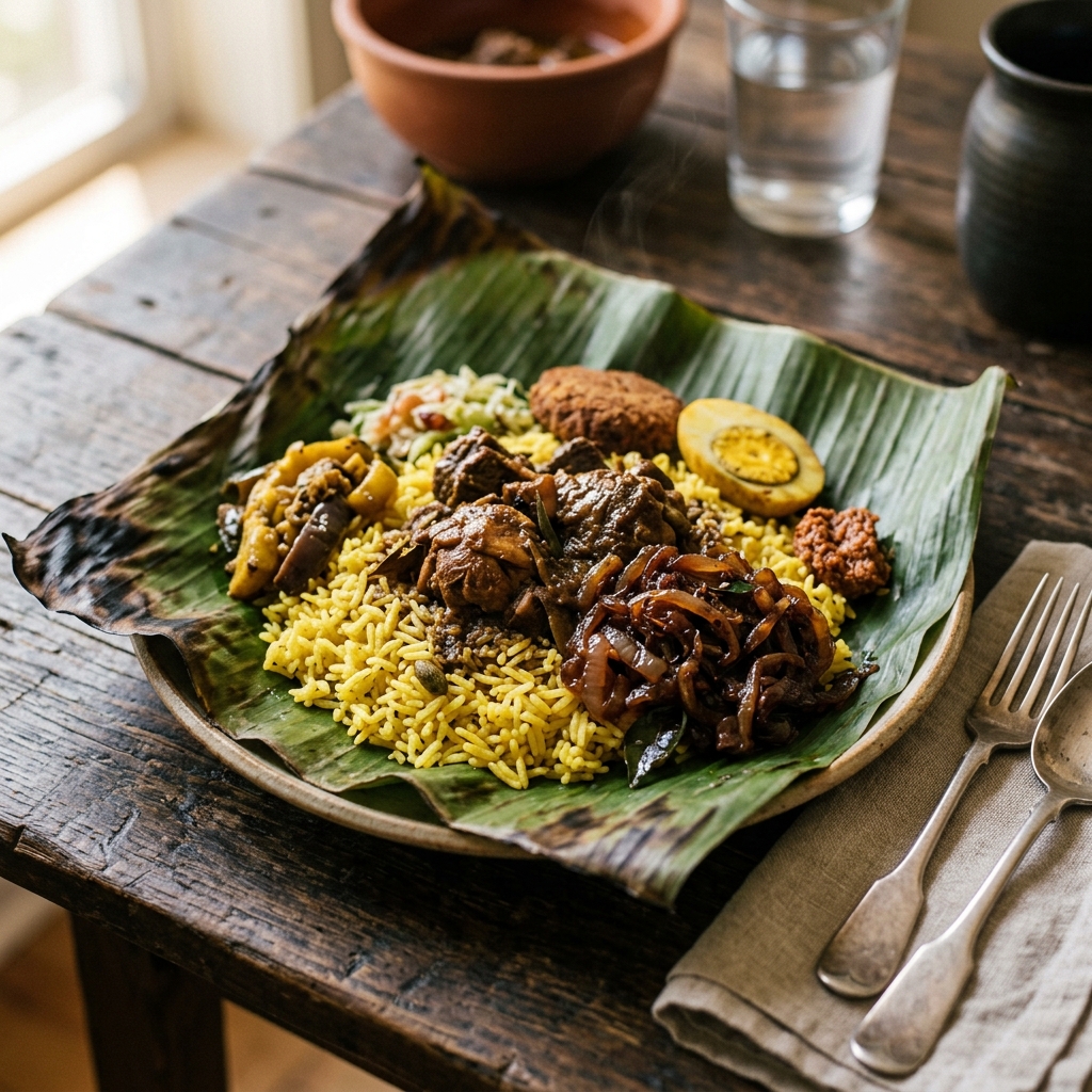 Banana Leaf Baked Lamprais